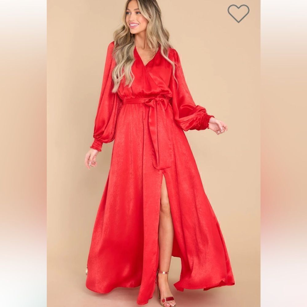 Red Dress Boutique Vibrant Red Maxi Dress